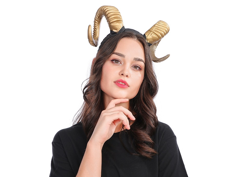 horn antlers headband wide headband Christmas Halloween resurrection exaggerated headwear