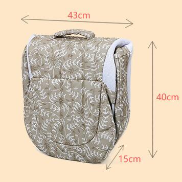 Crib bed diaper table with music portable sleeping basket