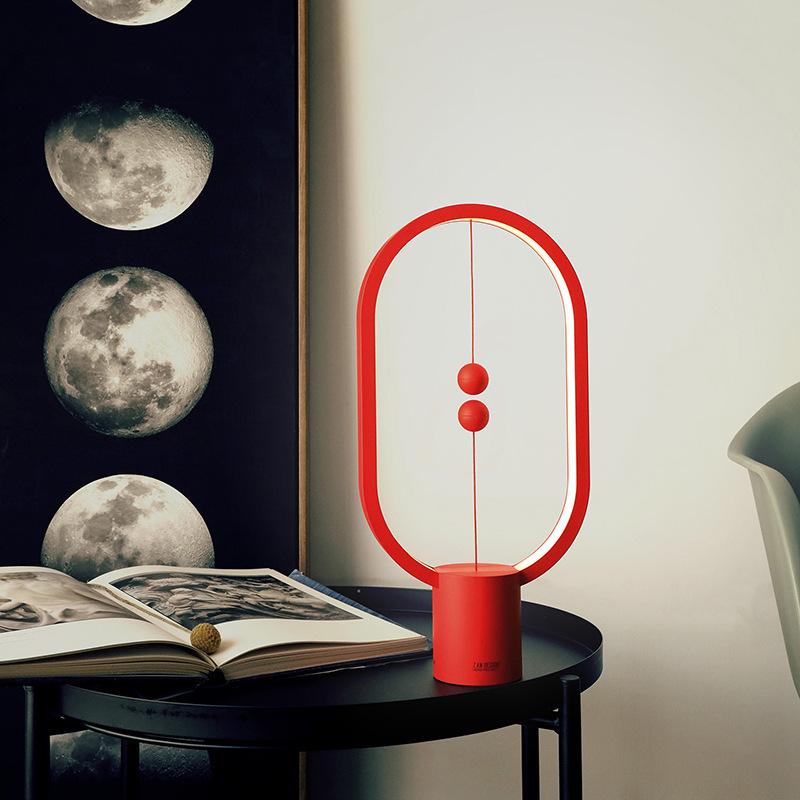 Magnetic Creative LED Night Light Table Lamp Type-c USB Power Supply Intelligent Lighting