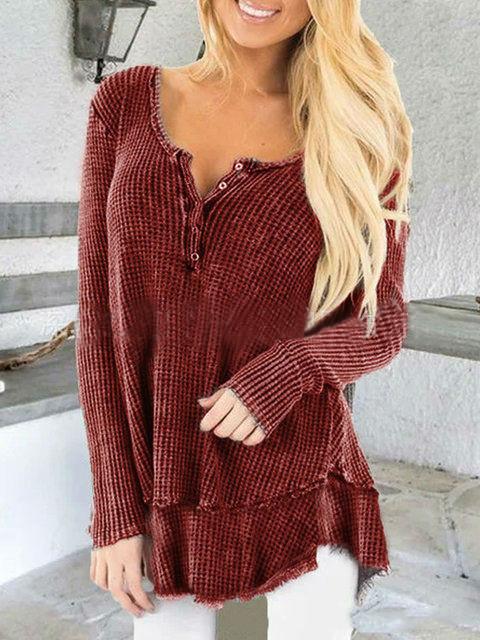 T-shirt casual stitching top