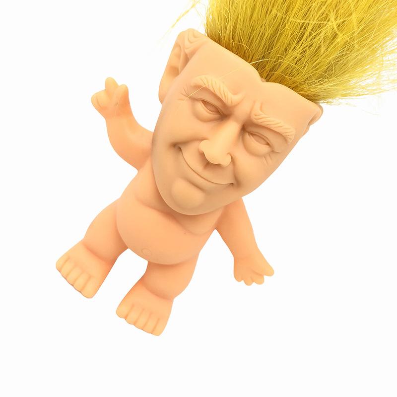 Creative Silicone Trump doll doll toy