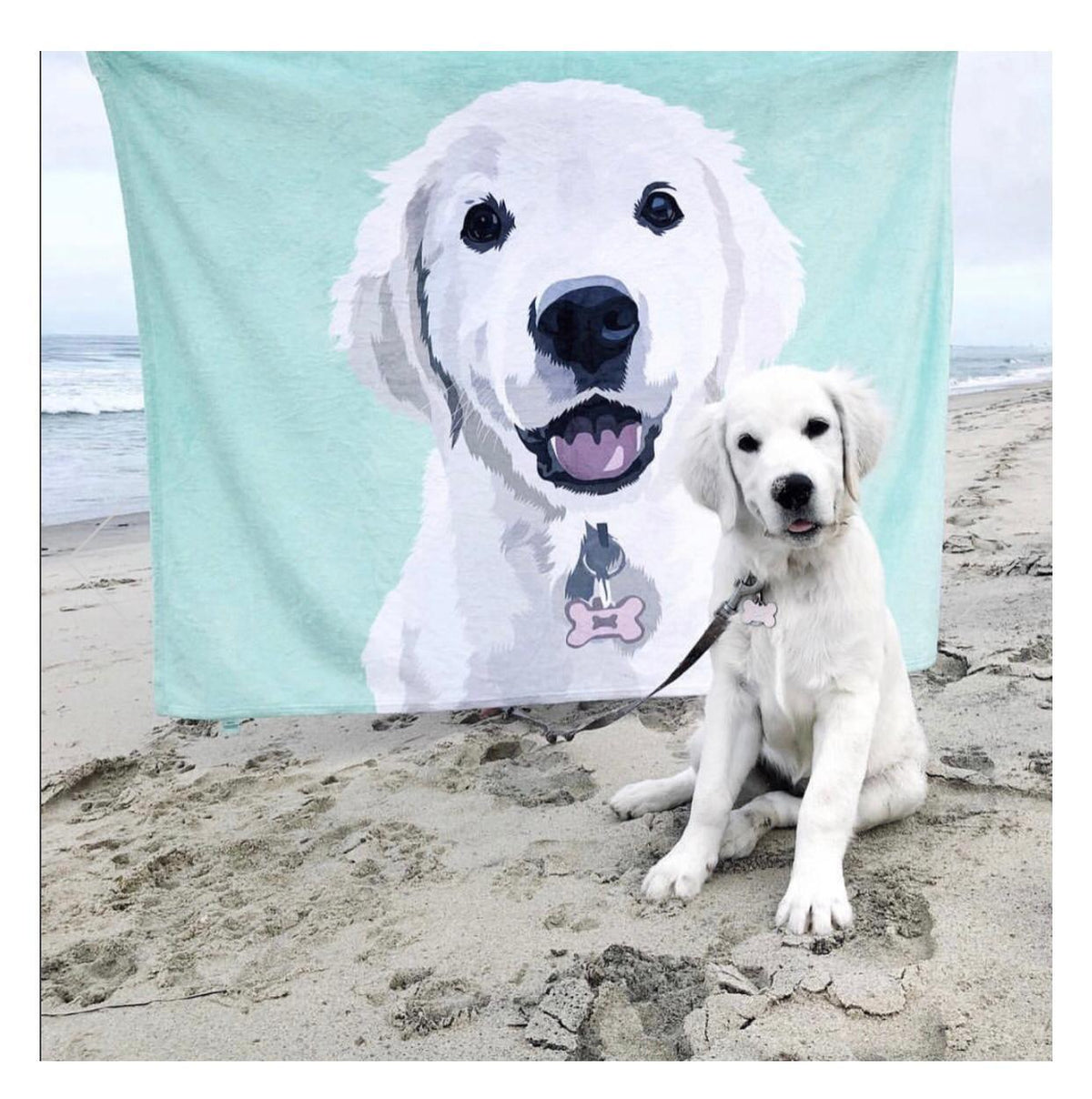 Custom design flannel blanket