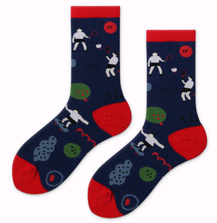 Animal tube socks