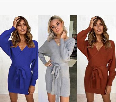 long-sleeved dress