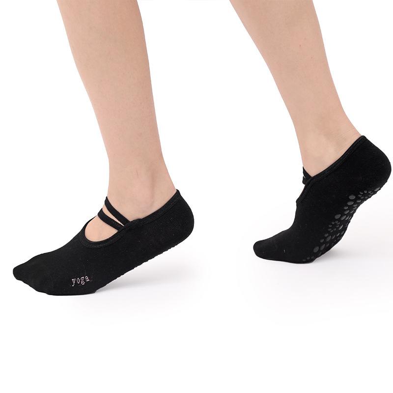 Non-slip yoga socks ballet style