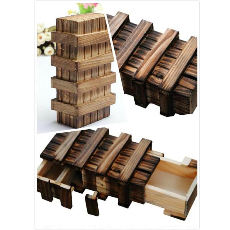 Wooden man made educational toy
