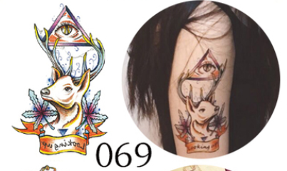 Waterproof tattoo sticker