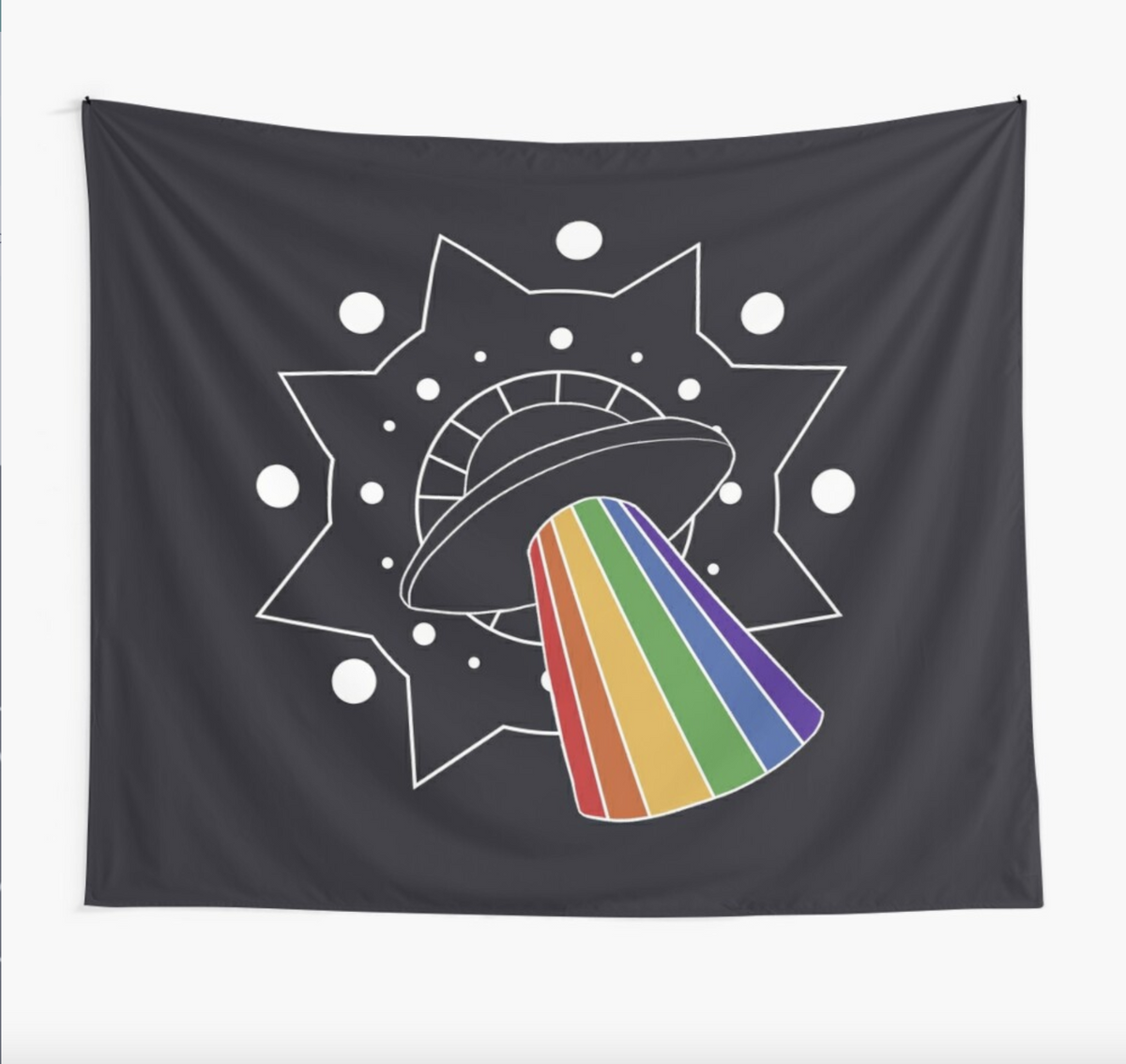 Color line tapestry
