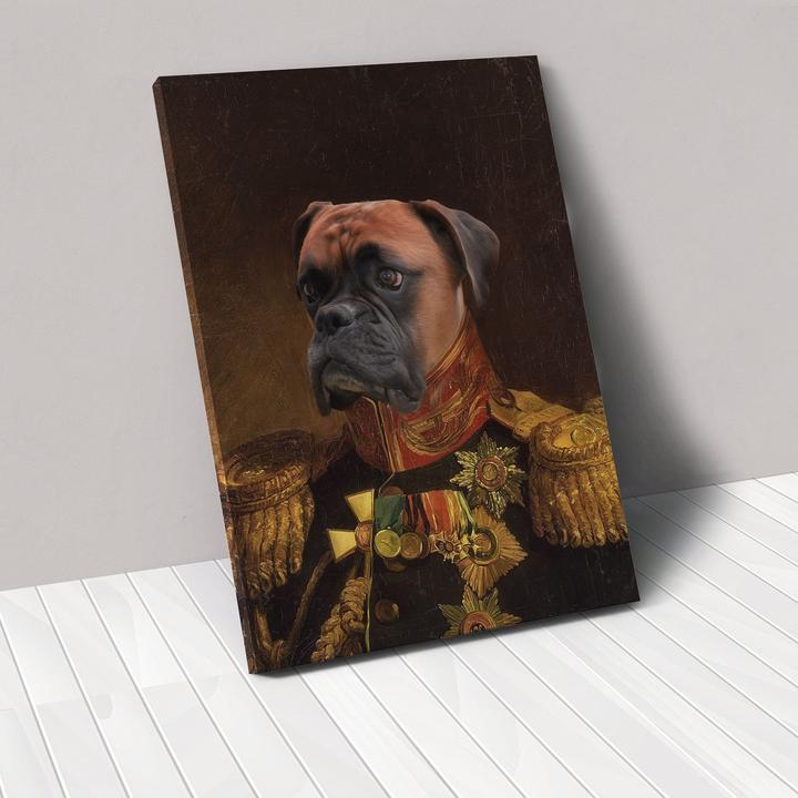 Custom Pet Canvas Portrait