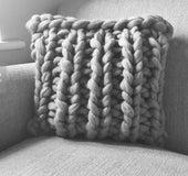 Handmade Square Chunky Pillow