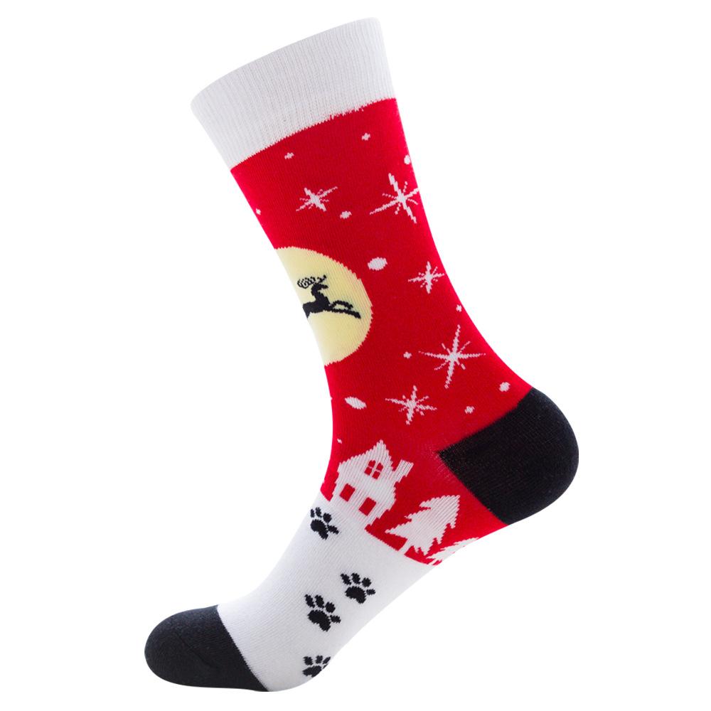 Christmas stocking man funny new year santa claus
