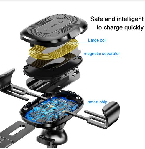 Cargador inalámbrico para celular para uso en el automóvil