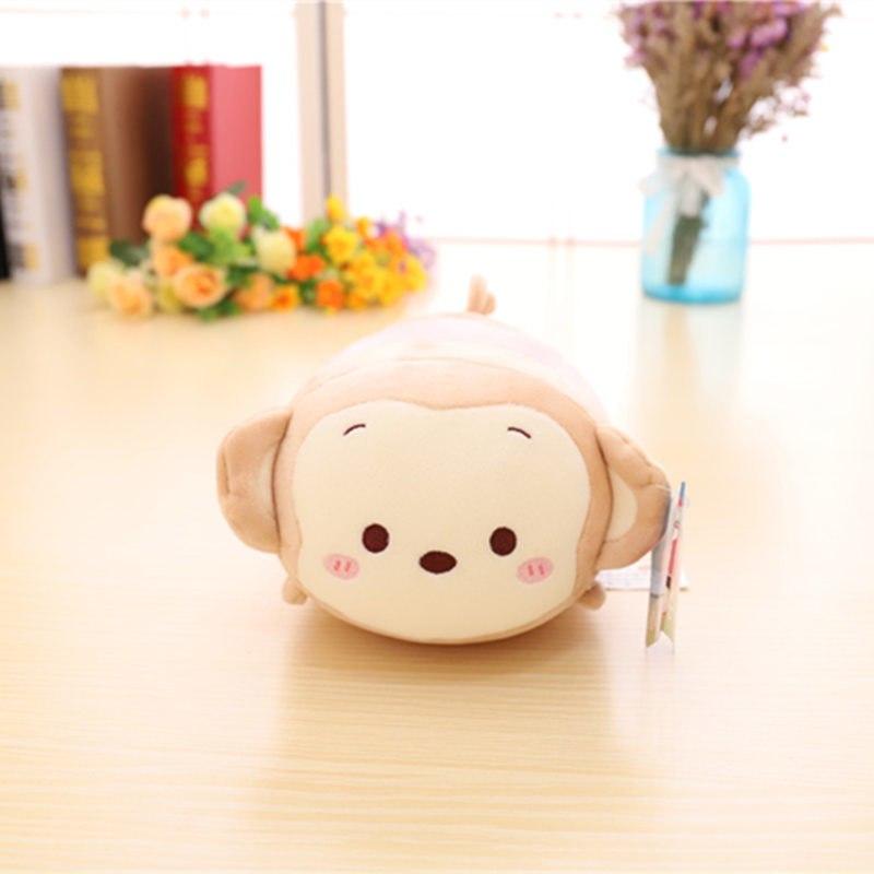 Cute Cartoon Plush Toys - Monkey Cat Rabbit Fox Hippo Deer Pig Elephant Panda - Toys for Boys and Girls