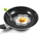 Thickened stainless steel omelette mold creative egg frying mold love type fried egg model poached egg grinder