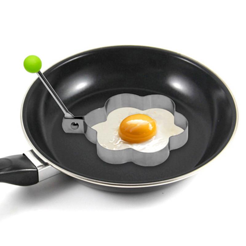 Thickened stainless steel omelette mold creative egg frying mold love type fried egg model poached egg grinder