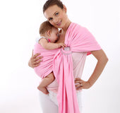 Mesh baby sling strap