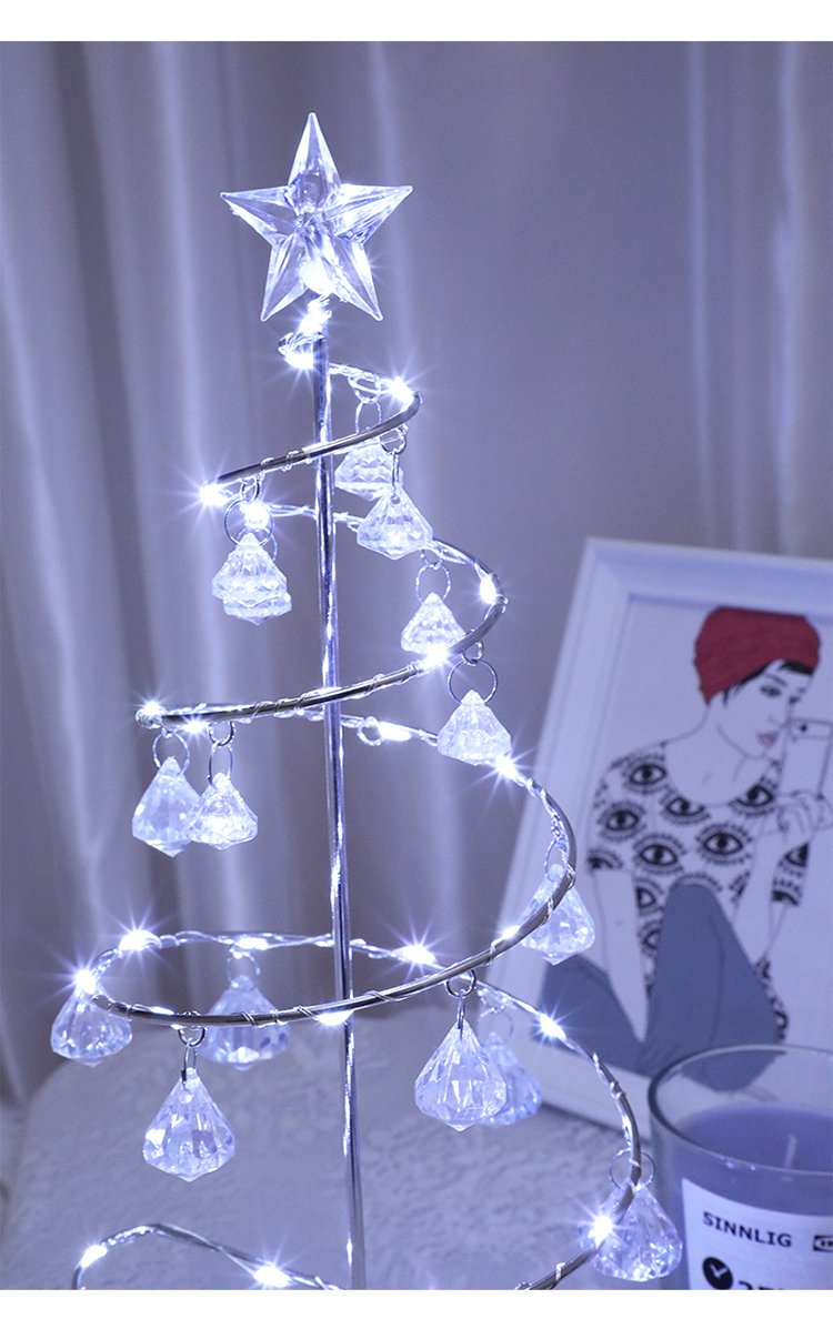 Gold Silver led christmas String light night light