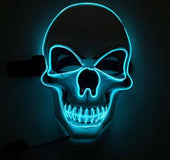 Skull LED Glowing Halloween Mask