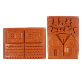 Christmas House Chocolate Silicone Mould