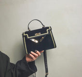 Locking Shoulder Bags Classic Kelly Bags