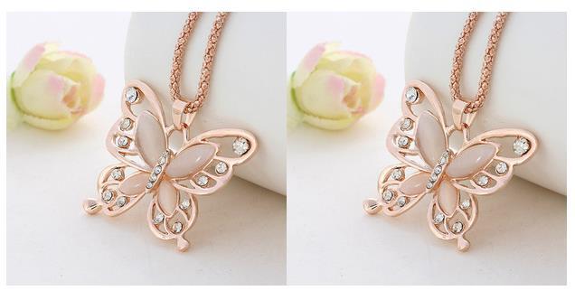Collar De Espíritu De Mariposa