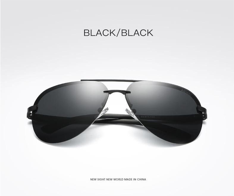 Aluminium magnesium polarized sunglasses men