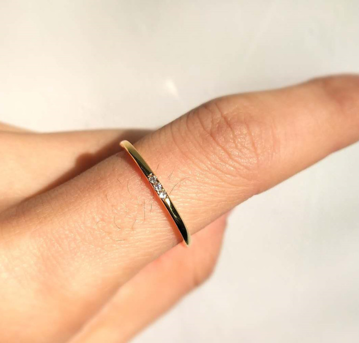 Minimalist Slim Ring