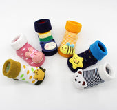 Stitching doll socks baby baby floor socks