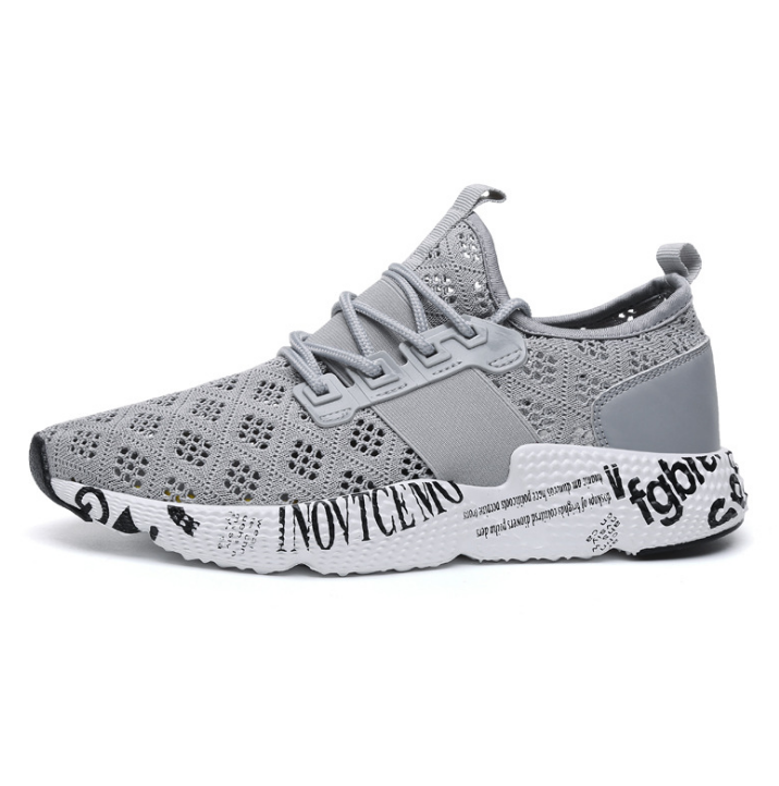n Running Shoes for Men Trainers Telescopic rope Soft Bottom Mesh Sneakers Shoes Men