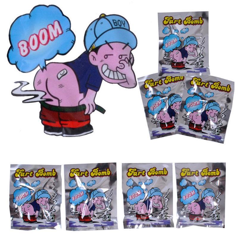 10pcs/Set Funny Fart Bomb Bags
