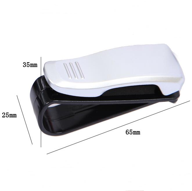 Car Sunglasses Ticket Receipt Card Clip Storage Holder