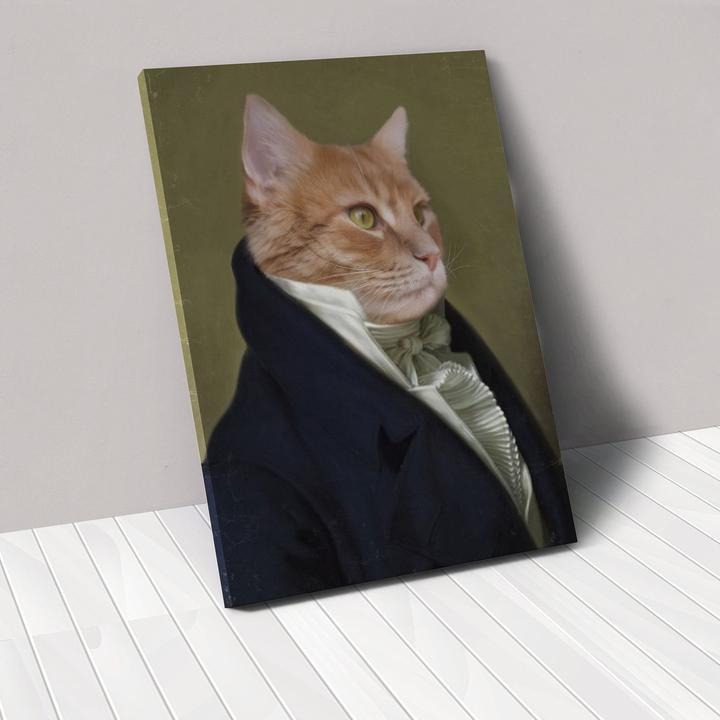 Custom Pet Canvas Portrait