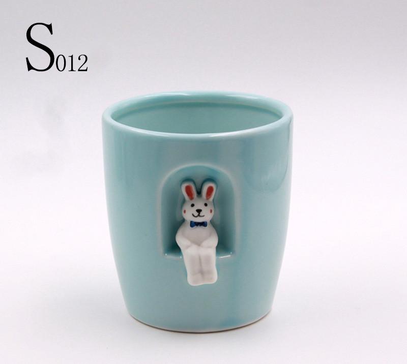 Weather creative ceramic flowerpot