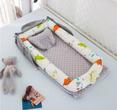 Portable baby crib