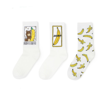 Banana wild socks
