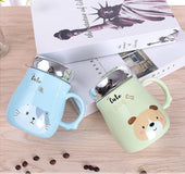 Cute ceramic cup creative mug