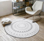 Ins Nordic round carpet