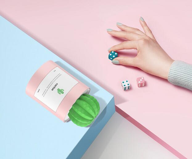 Illuminated cactus ball humidifier