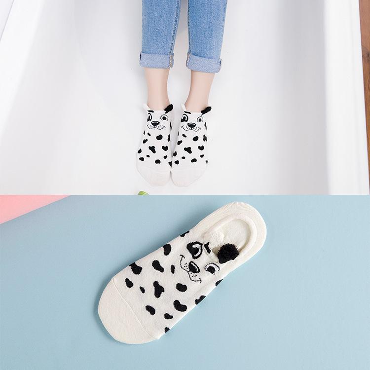 Cartoon cute cotton female socks