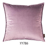 Solid color velvet pillow velvet