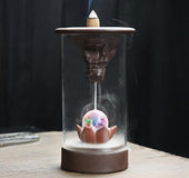 Purple sand lantern back incense burner
