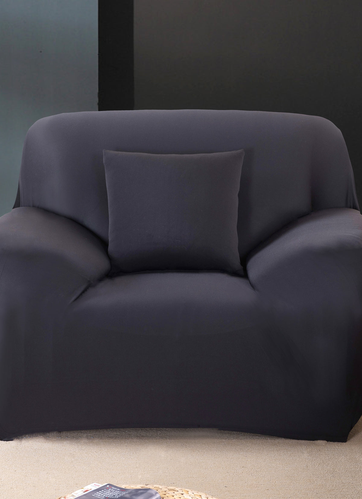 Solid Color Sofa Stretch Sofa Cover