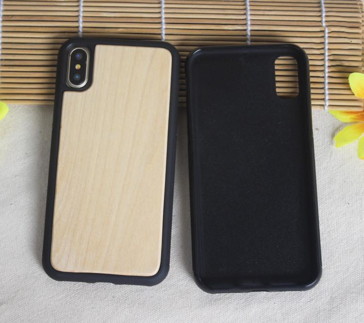Wooden case TPU  | IPhone