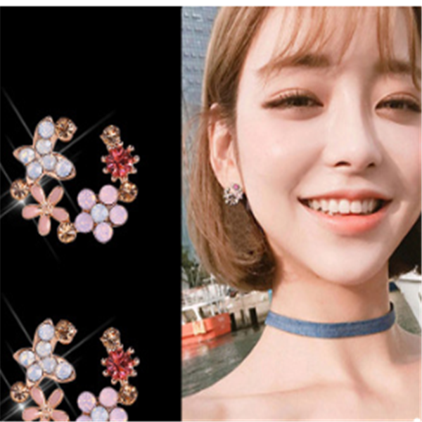 Flower earrings
