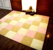 Small square mosaic carpet glue-free self-adhesive home room bedroom living room dining room kitchen full shop mosaic crawling mat