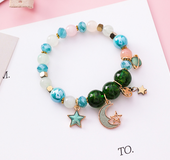 Pulsera de estrella luna