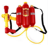 Juguete bombero pistola agua