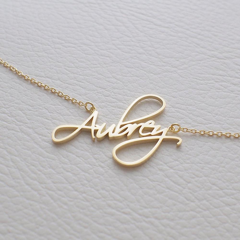 Custom name necklace