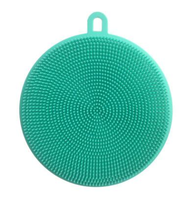 Silicone Dishwashing Sponge Scrubber Cleaning Brush Cleaning Cloth Dishwashing Pan Kitchen Washing Dishes