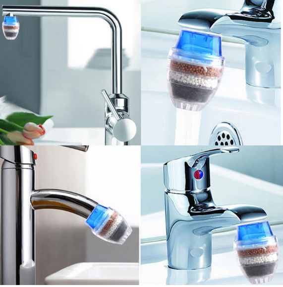 Five-layer filter kitchen faucet